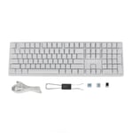 Mechanical Keyboard 108 Keys Blue Switch 2.4G Wireless BT 3.0 5.0 Type C Wired R