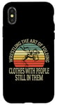 iPhone X/XS Wrestling The Art Of Folding Clothes With People Wrestler Case