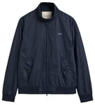 GANT Veste légère Harrington Jacket, Bleu Nuit, S Homme