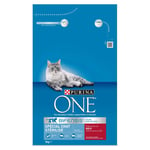 Croquettes pour chat stérilisé au bœuf Purina One 3KG