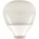 Ampoule LED rechargeable LYS Blanc H 15cm