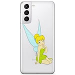 ERT GROUP Coque de téléphone Portable pour Samsung S21 Plus Original et sous Licence Officielle Disney Motif Tinker Bell 005 Parfaitement adapté à la Forme du téléphone Portable, partiel imprimé