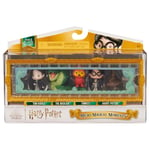 Harry Potter Figures Set Of 4 Micro Magical Moments Mini Characters Display Case