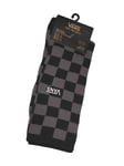 BNWT VANS  Ribbed  Checkerboard Crew Socks Black Grey  Size 8½ - 12