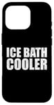 Coque pour iPhone 16 Pro Glacière amusante pour bain de glace