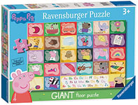 Ravensburger Peppa Pig Alphabet Puzzle géant 24 pièces pour Enfants à partir de 3 Ans – Jouets éducatifs pour Tout-Petits