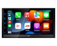 JVC KW-M785DBW, bilstereo med trådløs CarPlay og Android Auto