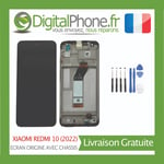 ECRAN ORIGINE RECONDITIONNE XIAOMI REDMI 10 (2022) AVEC CHASSIS + OUTILS -TVA-