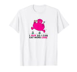 Mr. Men Mr. Greedy I Run So I Can Eat More Cake T-Shirt