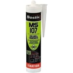 Mastic de Fixation & Etanchéité BOSTIK MSP 107 Collages Souples & Puissants - Intérieur / Extérieur - Gris - Cartouche 290 ml