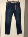 Levi's 511 Medium Blue Slim Jeans W32 L32 TD002 TT 03