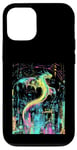 Coque pour iPhone 12/12 Pro Cyberpunk Dragon Design Fantasy Art et Sci-Fi Fans Unique