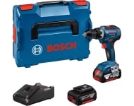 Perceuse visseuse BOSCH GSR18V-55 - 2 Batteries GBA 18V Li-ion 4,0 Ah - chargeur rapide GAL 18V40 - coffret L-boxx 136 - 06019H5200