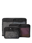 Briggs & Riley Check In Packing Cube Set, Black