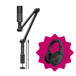 Sennheiser Profile Streaming Set micro USB avec casque Sennheiser HD 200 Pro