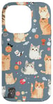 iPhone 14 Pro Adorable Cat Patterns Design Cute kittens patterns Case