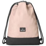 Johnny Urban Sac à Cordon Homme & Femme Rose Gris - Blake - Sac de Gym pour Sport, Voyage, Piscine, Plage - Sac a Dos Fille et Garcon pour Ecole - Sacoche Leger et Grand - Hydrofuge