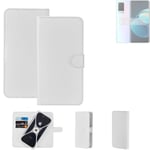 phone Case Wallet Case for Vivo X60 Pro Mobile phone protection white