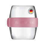 Westmark Pocketbox Mini, boîte pratique Meal-Prep to go, idéale pour les yaourts, fruits, légumes, snacks, 400 ml (2 x 200 ml), sans BPA, rose