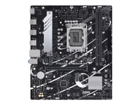 ASUS PRO B760M-R D4 - Emolevy - micro-ATX - LGA1700-asennuspaikka - B760-piirisarja - USB 3.2 Gen 1 - sisäinen grafiikka (vaatii suorittimen) - HD-ää