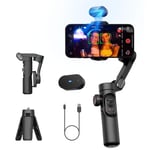 AOCHUAN Gimbal Stabilizer for iPhone, 3-Axis Phone Gimbal with AI Tracking Sensor, Gimbal with Focus Wheel for iPhone/Android, iPhone Gimbal with 8.0 Anti-Shake for Video Recording-Smart AI XE