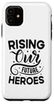 Coque pour iPhone 11 Citation de motivation inspiration, message positif et drôle