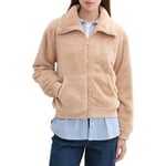 Blouson Tom Tailor  Blouson  TEDDY JACKET Caramel