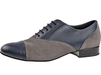 Diamant Homme 077-025-455 Chaussures de Danse Standard et Latine, Multicolore Bleu Gris 455, 39 1/3 EU