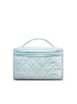 Gillian Jones Beauty Box in quilted nylon Blue