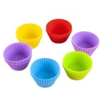 10 st 7 cm silikon muffins muffinsform köksbakformar