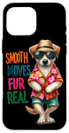 iPhone 16 Pro Max Smooth And Moves Fur Real Funny Dog Style Case