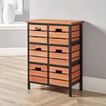 Grasmere 6 Drawer Tallboy Storage Unit