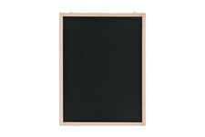 Be Basic Veggmontert tavle sedertre 60x80 cm - Beige|Svart