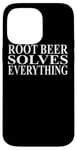 iPhone 14 Pro Max Root Beer Apparel | Unique Funny Beers Lover Design Case