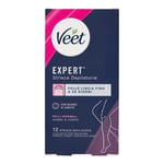 VEET Expert - 12 Depilatory Strips For Normal Skin