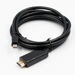 Mini DisplayPort till HDMI adapter kabel - guldpläterad connectors - 1.8m