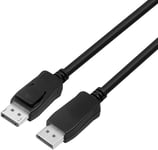 Prokord Pv-dp-dp143b Displayport-kabel 3 M Sort 3m Displayport Displayport Sort