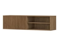 Portmore - meuble TV suspendu - bois - 150 cm - Best Mobilier