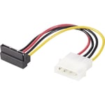 Alimentation Adaptateur [1x Alimentation ide mâle 4 pôles - 1x Alimentation sata femelle 15 pôles] 0.15 m noir, rouge, jaune Y683251 - Renkforce