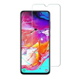 Samsung   Galaxy A70         Clear Tempered Glass Screen Protector