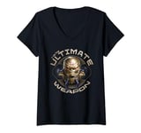 Marvel Ant-Man and the Wasp: Quantumania Ultimate MODOK T-Shirt avec Col en V