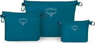 Osprey Osprey Ultralight Zipper Sack Set Waterfront Blue OneSize, Waterfront Blue