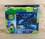 BEN 10 3D Jigsaw Puzzle Alien Force 100 Pieces (New & Sealed)