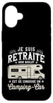 Coque pour iPhone 16 Plus Camping Car Papy Humour Camping Car Cadeau Campeur Retraite