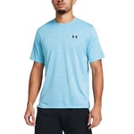 Under Armour Mens Tech Vent Geotessa T-Shirt in Blue material_polyester - Size Large