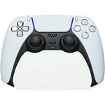 PlayVital Support d'Affichage Solide pour Playstation 5 Manette DualSense 5 PS5 Manette avec Coussin en Caoutchouc-Blanc