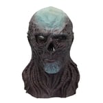 Stranger Things 4 Vecna No.1 Cosplay Helhuvudmask Halloween Carnival Skräckmask Festkostymrekvisita