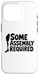 iPhone 16 Pro Some Assembly Required Funny Leg Amputee Humor Case