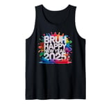 New Years Eve Party Family Matching 2025 Happy New Year 2025 Tank Top