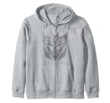 Transformers Decepticons Classic Distressed Logo Zip Hoodie